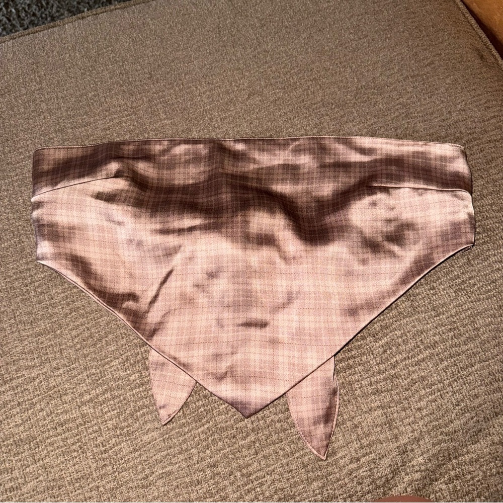 Forever 21 Shimmering Mauve Crop Top